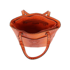 3 in 1 crocodile texture tote, crossbody and purse set