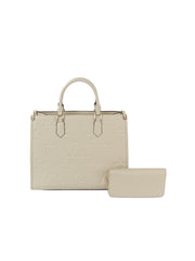 Monogram tote bag and purse set