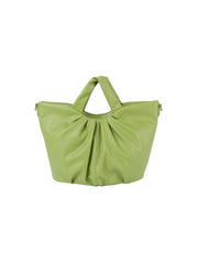 Scruch soft leather tote bag