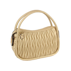 Woven Detail Hobo Handle Crossbody