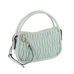 Woven Detail Hobo Handle Crossbody