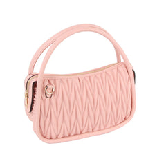 Woven Detail Hobo Handle Crossbody