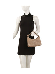 Woven Chic Hobo Bag