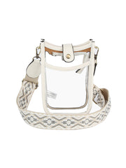 Crossbody Transparent Fashion Bag Guitar Strap