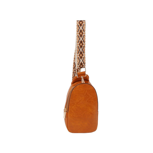 Daily guitar strap leather sling bag