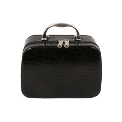Croc-Embossed Vanity Case