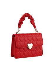 Heartbeat Quilted Mini Bag