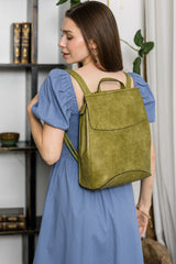 Convertible backpack and shoulder