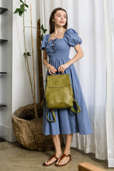 Convertible backpack and shoulder