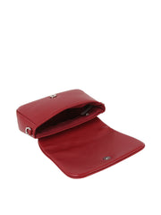 Woven Flap Shoulder Bag