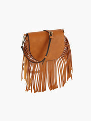 Women Tassel Crossbody Purse Handbag