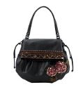 Satchel Bag for Women Crossbag Flower Handbag