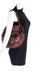Satchel Bag for Women Crossbag Flower Handbag