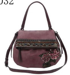 Satchel Bag for Women Crossbag Flower Handbag