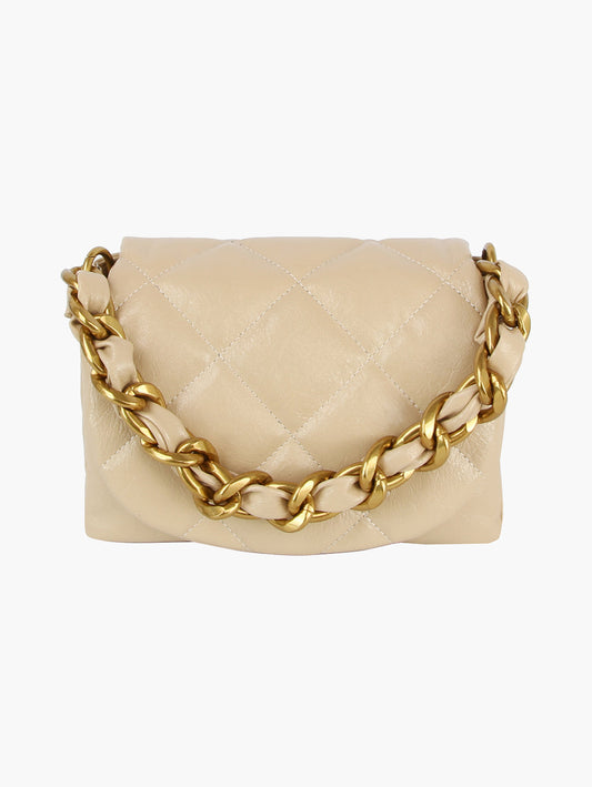 Chain Satchel Shoulder Tote Bag Purse