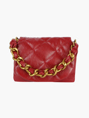 Chain Satchel Shoulder Tote Bag Purse