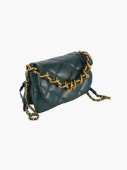Chain Satchel Shoulder Tote Bag Purse