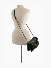 Chain Satchel Shoulder Tote Bag Purse