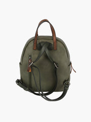 Leather Backpack Purse for Women Travel Bag