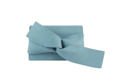 Evening Clutch Messenger Style With Cute Bow Tie Purse Vegan Pu Leather Crossbody Shoulder Bag