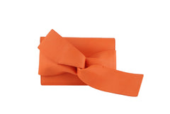 Evening Clutch Messenger Style With Cute Bow Tie Purse Vegan Pu Leather Crossbody Shoulder Bag