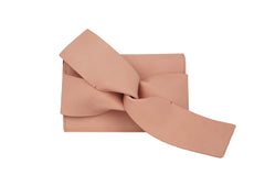 Evening Clutch Messenger Style With Cute Bow Tie Purse Vegan Pu Leather Crossbody Shoulder Bag