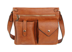 Women Hobo Shoulder Bag Multi Pocket Bag