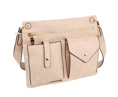 Women Hobo Shoulder Bag Multi Pocket Bag