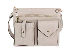 Women Hobo Shoulder Bag Multi Pocket Bag