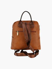 Leather Backpack Purse for Women Travel Purse
