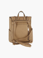 Leather Convertible Backpack Purse for Women