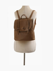 Leather Convertible Backpack Purse for Women