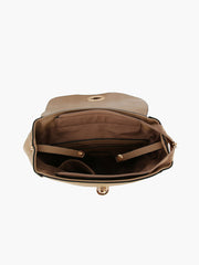Leather Convertible Backpack Purse for Women