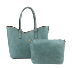 Lady Shoulder bag Handle Satchel - 2 in 1