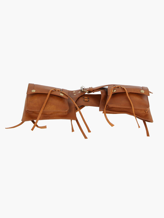 Waist Belt Bag with Two Pockets