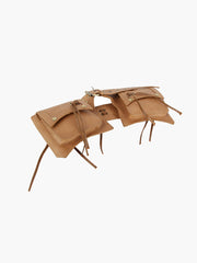 Waist Belt Bag With Two Pockets