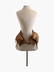 Waist Belt Bag With Two Pockets