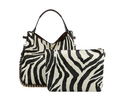 Fashion Animal Print Hobo with Pouch