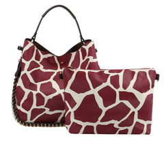 Fashion Animal Print Hobo with Pouch