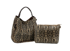 Fashion Animal Print Hobo with Pouch