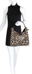 Fashion Animal Print Hobo with Pouch