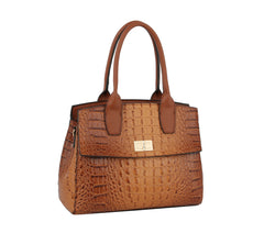 Fashion Classic Croco Top Handle Satchel