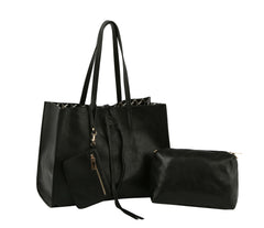 Hf Reversible Three Piece Fashion Handbag Set D-0708-3S