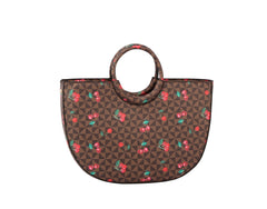 Fashion Monogram Cherry Satchel with Wallet