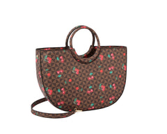 Fashion Monogram Cherry Satchel with Wallet