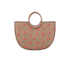 Fashion Monogram Cherry Satchel with Wallet