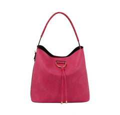 Fashion Leoprad Trim Hobo with Pouch