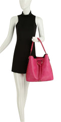 Fashion Leoprad Trim Hobo with Pouch