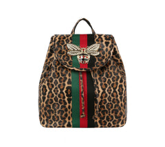 Fashion Bee Stripe Backpack