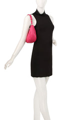 Quilted Half Moon Shoulder Bag